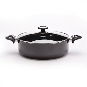 قابلمه کوتاه گرانیتی زرساب مدل گرانیتا کد GT-428KG (سایز 28)