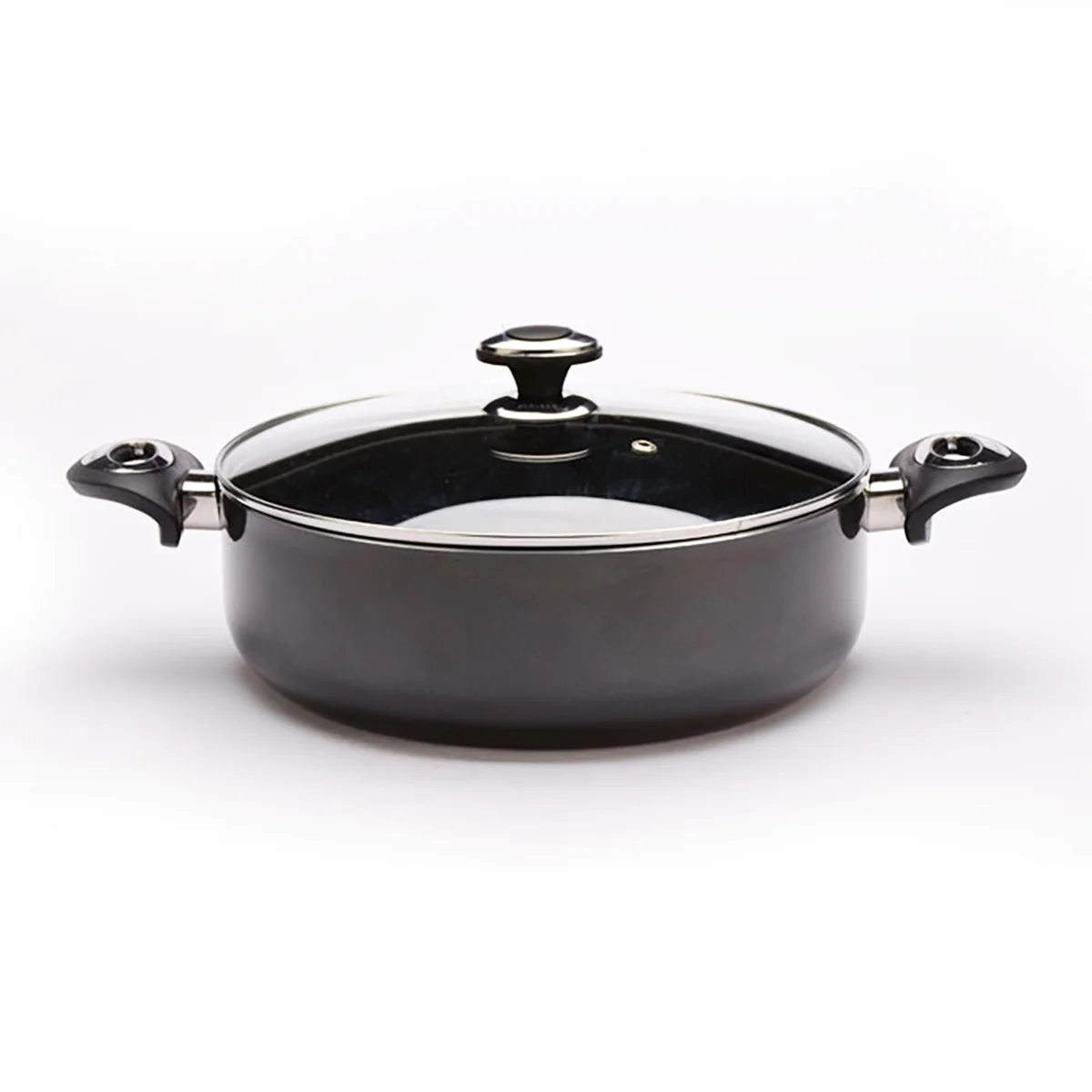 قابلمه کوتاه گرانیتی زرساب مدل گرانیتا کد GT-428KG (سایز 28)