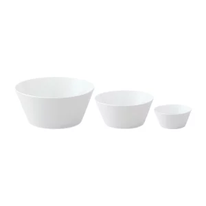 سرویس چینی زرین 6 نفره پیاله فرم اس سفید (13 پارچه)