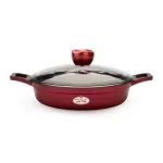 تابه دودسته گرانیتی زرساب مدل جولیانا کد JL-224TG (سایز 24)