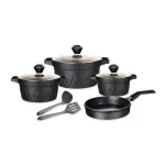 سرویس قابلمه تیتانیوم کاندید مدل اونیکس (9 پارچه)