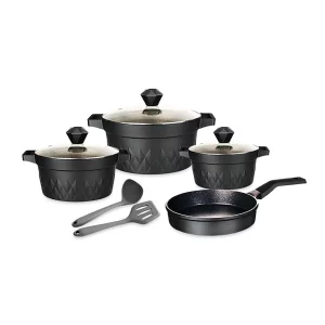 سرویس قابلمه تیتانیوم کاندید مدل اونیکس (9 پارچه)