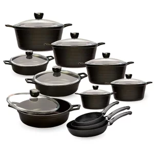 سرویس قابلمه گرانیتی زرساب مدل جولیانا کد JL-8190 (19 پارچه)