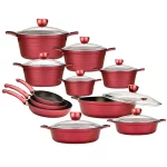 سرویس قابلمه گرانیتی زرساب مدل جولیانا کد JL-8190 (19 پارچه)