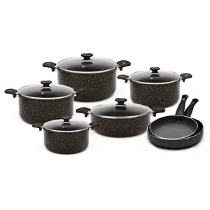 سرویس قابلمه گرانیتی زرساب مدل ویولت کد VL-7800 (12 پارچه)