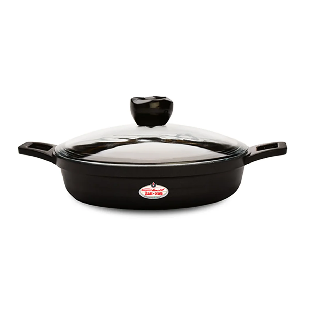 تابه دودسته گرانیتی زرساب مدل جولیانا کد JL-224TG (سایز 24)