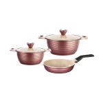 سرویس قابلمه گرانیتی کاندید مدل پیاژه پلاس (5 پارچه)