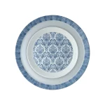 سرویس چینی زرین 4 نفره غذاخوری فرم اس مورآکو (21 پارچه)