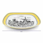 دیس مربع چینی زرین ویلیج کواترو (سایز 36)