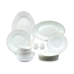 سرویس چینی زرین 6 نفره غذاخوری زرین ایتالیااف (30 پارچه)