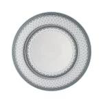 سرویس چینی زرین 6 نفره غذاخوری ویلیج آبی ایتالیااف (28 پارچه)