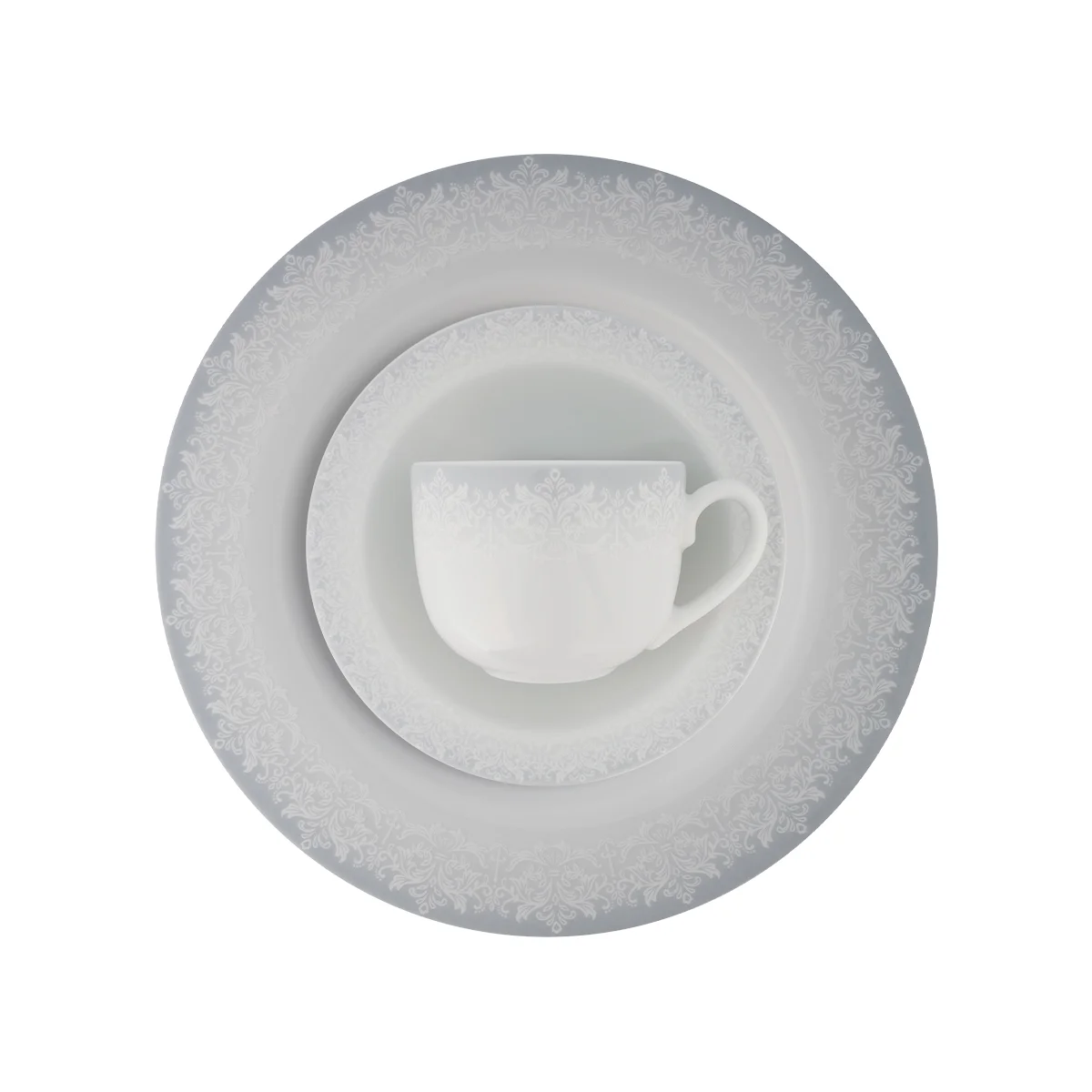 سرویس چینی زرین 12 نفره کامل سابرینا ایتالیااف (102 پارچه)